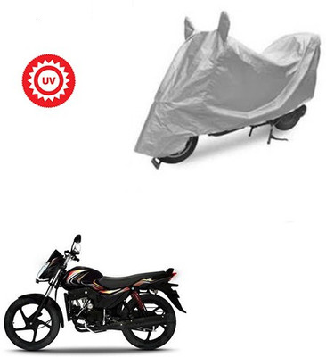 Atulit enterprises Two Wheeler Cover for Mahindra(Pantero, Silver)