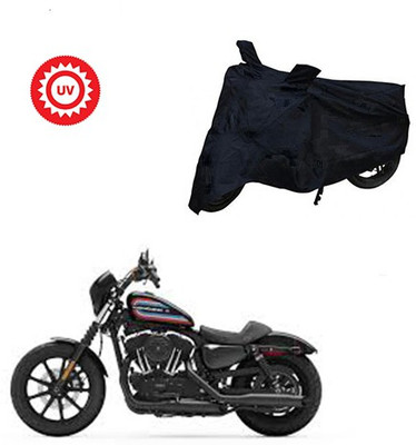 Atulit enterprises Two Wheeler Cover for Harley Davidson(XL 1200, Black)