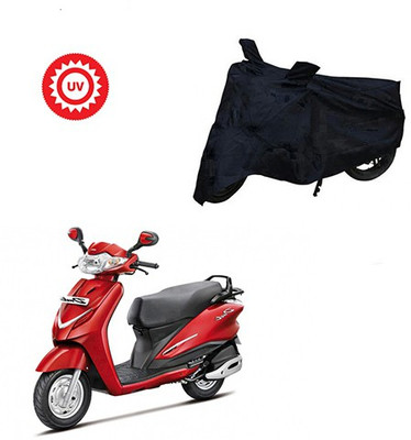 Atulit enterprises Two Wheeler Cover for Hero(Duet, Black)