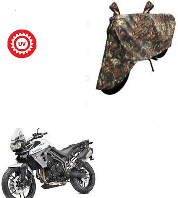 Feel heaven Two Wheeler Cover for Triumph(Tiger 800 XR, Multicolor)