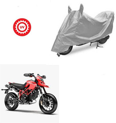 HYBRIDS COLLECTION Waterproof Two Wheeler Cover for Ducati(Hypermotard, Silver)