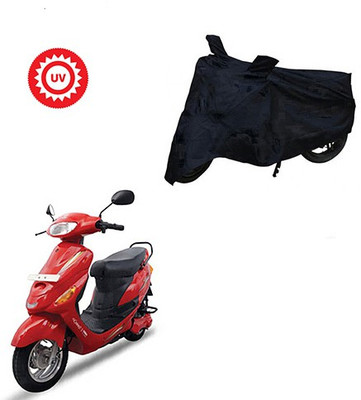 Atulit enterprises Two Wheeler Cover for Hero(E Sprint, Black)