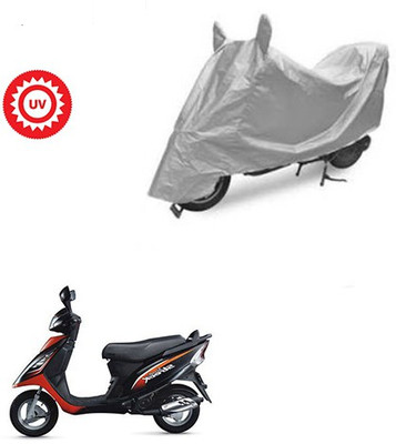 Atulit enterprises Two Wheeler Cover for TVS(Streek, Silver)