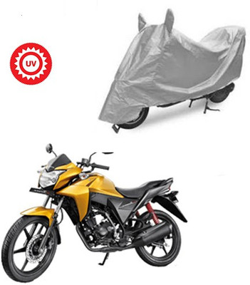 HYBRIDS COLLECTION Waterproof Two Wheeler Cover for Honda(CB Twister, Silver)