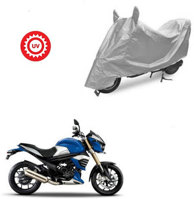 Atulit enterprises Two Wheeler Cover for Mahindra(MOJO XT 300, Silver)