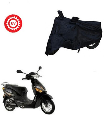 Atulit enterprises Two Wheeler Cover for Hero(Electric Zippy, Black)