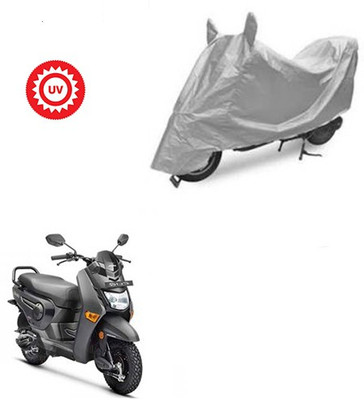 Atulit enterprises Two Wheeler Cover for Honda(Cliq, Silver)