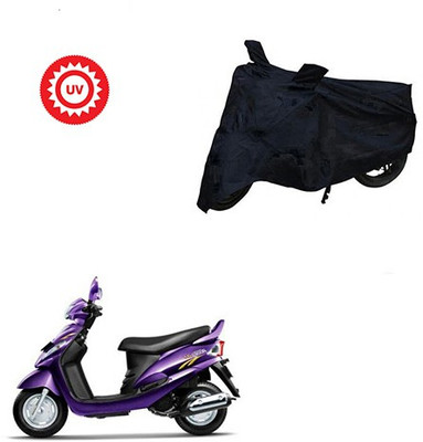 Atulit enterprises Two Wheeler Cover for Mahindra(Rodeo RZ, Black)