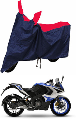 Richiee Two Wheeler Cover for Bajaj(Pulsar RS 200, Red, Blue)
