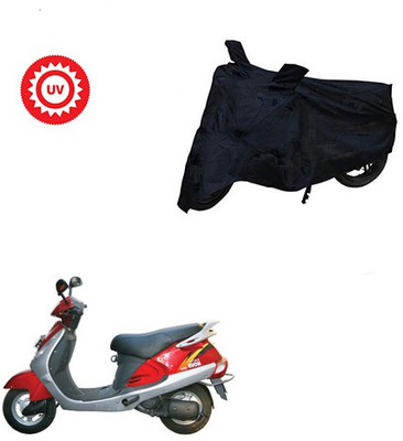 Atulit enterprises Two Wheeler Cover for Kinetic(Nova, Black)