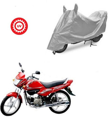 THE REAL ARV Waterproof Two Wheeler Cover for Hero(Splendor NXG, Silver)