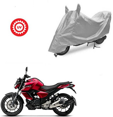 Atulit enterprises Two Wheeler Cover for Yamaha(FZ-S, Silver)