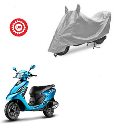 Atulit enterprises Two Wheeler Cover for TVS(Zest, Silver)