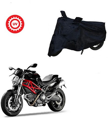Atulit enterprises Two Wheeler Cover for Ducati(Monster 796 S2R, Black)