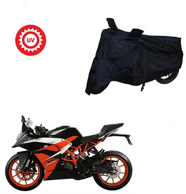 Atulit enterprises Two Wheeler Cover for KTM(RC 200, Black)