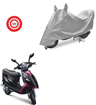 RPSENTTERPR Waterproof Two Wheeler Cover for TVS(Scooty Streak, Silver)