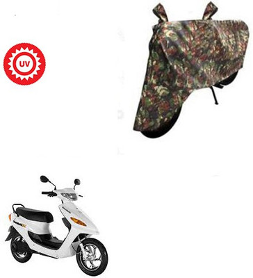 Atulit enterprises Waterproof Two Wheeler Cover for Indus(Yo Electron, Multicolor)