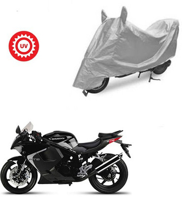 HYBRIDS COLLECTION Waterproof Two Wheeler Cover for Hyosung(GT250R, Silver)