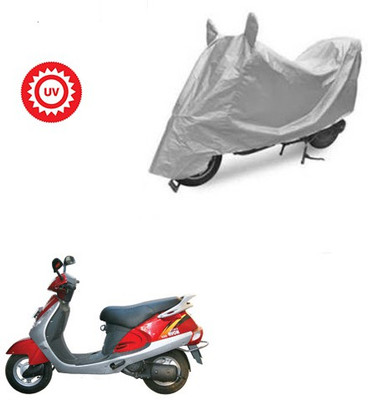 Atulit enterprises Two Wheeler Cover for Kinetic(Nova, Silver)