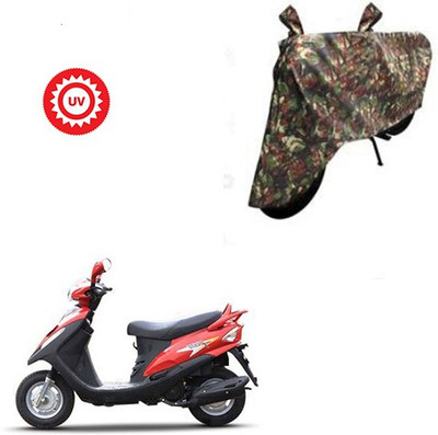 RPSENTTERPR Waterproof Two Wheeler Cover for Mahindra(Flyte, Multicolor)