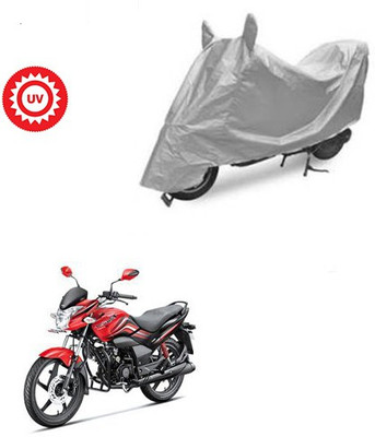 THE REAL ARV Waterproof Two Wheeler Cover for Hero(Passion Xpro, Silver)