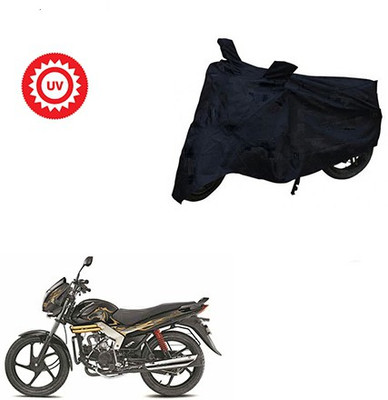 Atulit enterprises Two Wheeler Cover for Mahindra(Centuro, Black)
