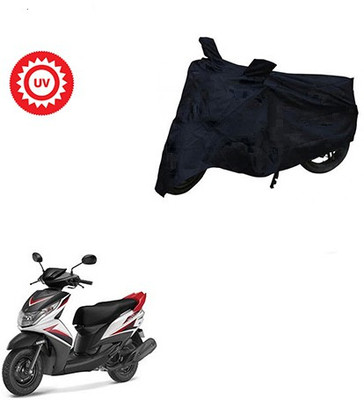 Atulit enterprises Two Wheeler Cover for Yamaha(Ray Z, Black)