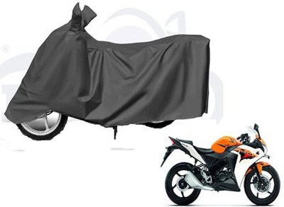 HYBRIDS COLLECTION Two Wheeler Cover for Honda(CBR 150R, Grey)