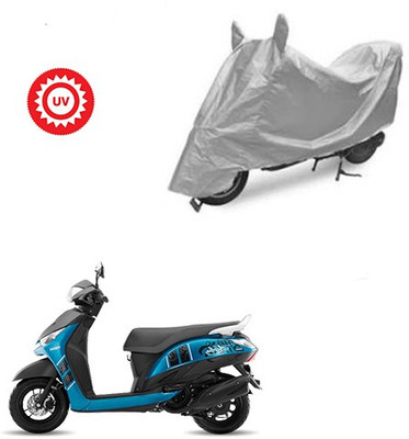 Atulit enterprises Two Wheeler Cover for Yamaha(Alpha, Silver)