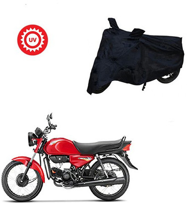Atulit enterprises Two Wheeler Cover for Hero(HF Dawn, Black)