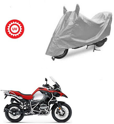 saanvi Two Wheeler Cover for BMW(R 1200 GS, Silver)