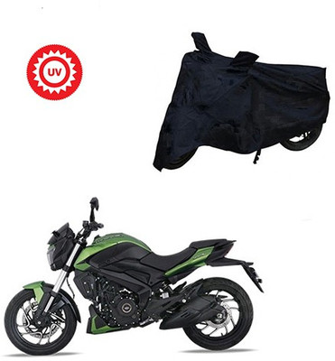 Feel heaven Two Wheeler Cover for Bajaj(Dominar, Black)