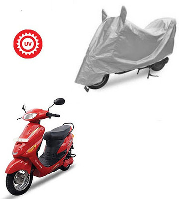 Atulit enterprises Two Wheeler Cover for Hero(E Sprint, Silver)
