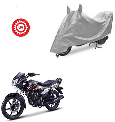Atulit enterprises Two Wheeler Cover for TVS(Phoenix 125, Silver)