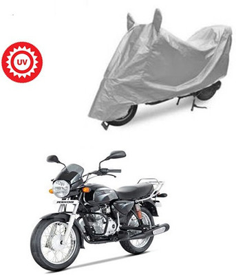 Atulit enterprises Two Wheeler Cover for Bajaj(Boxer, Silver)