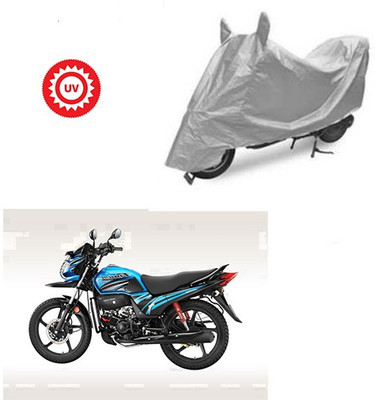 HYBRIDS COLLECTION Waterproof Two Wheeler Cover for Honda(Passion Pro TR, Silver)