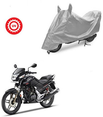 THE REAL ARV Waterproof Two Wheeler Cover for Hero(CBZ, Silver)