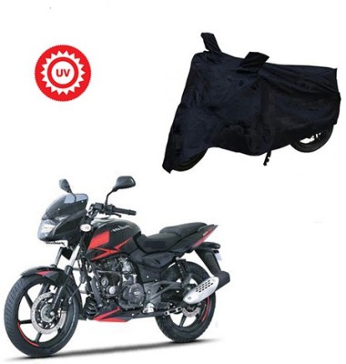 Atulit enterprises Two Wheeler Cover for Bajaj(Pulsar 180 DTS-i, Black)