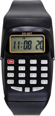 MON N MOL TOY Digital Black Calculator Watch for Kids Digital Watch  - For Boys