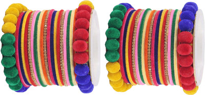NMII Fabric, Alloy Zircon Bangle Set(Pack of 42)