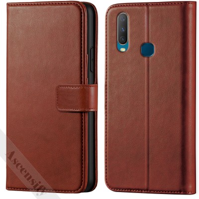 Ascensify Back Cover for VIVO Y15(Brown, Dual Protection, Pack of: 1)