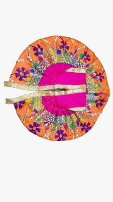 SHRI ASTHA VINAYAK Laddu Gopal JI, thakur ji, KHANA JI Dress(Silk)