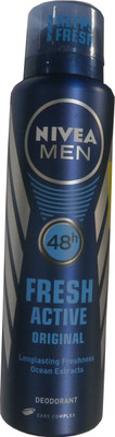 11% OFF on NIVEA Fresh active original Deodorant Spray - For Men(150 ml) 11% OFF on NIVEA Fresh active original Deodorant Spray - For Men(150 ml)