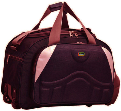 Inte Enterprises (Expandable) Waterproof Polyester Lightweight 40 L Luggage with 2 Wheels Duffel With Wheels (Strolley)