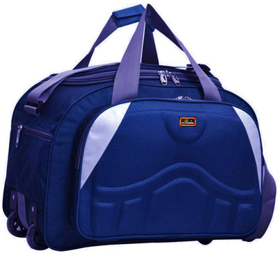 Inte Enterprises (Expandable) Waterproof Polyester Lightweight 40 L Luggage with 2 Wheels Duffel With Wheels (Strolley)