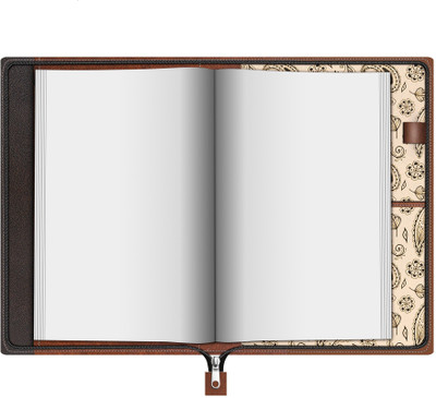 Fedus Leatherette File Folder(Set Of 1, Brown)