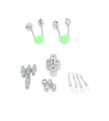JUST ONE CLICK Aluminium Walking Sinker(Removable Pack of 18)