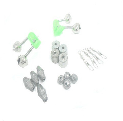 JUST ONE CLICK Aluminium Cone or Bullet Weight(Removable Pack of 18)