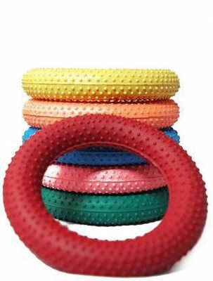 HACKERX tennikoit ring Rubber Tennikoit Ring (Pack of 6) Multicolour Rubber Tennikoit Ring(Pack of 6)
