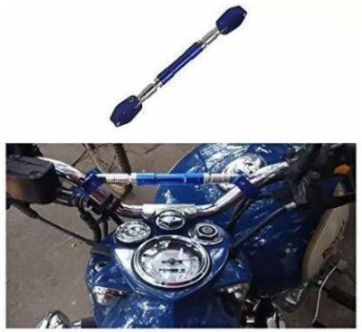 AutoGnix Bike Handle Bar(Blue, Silver)